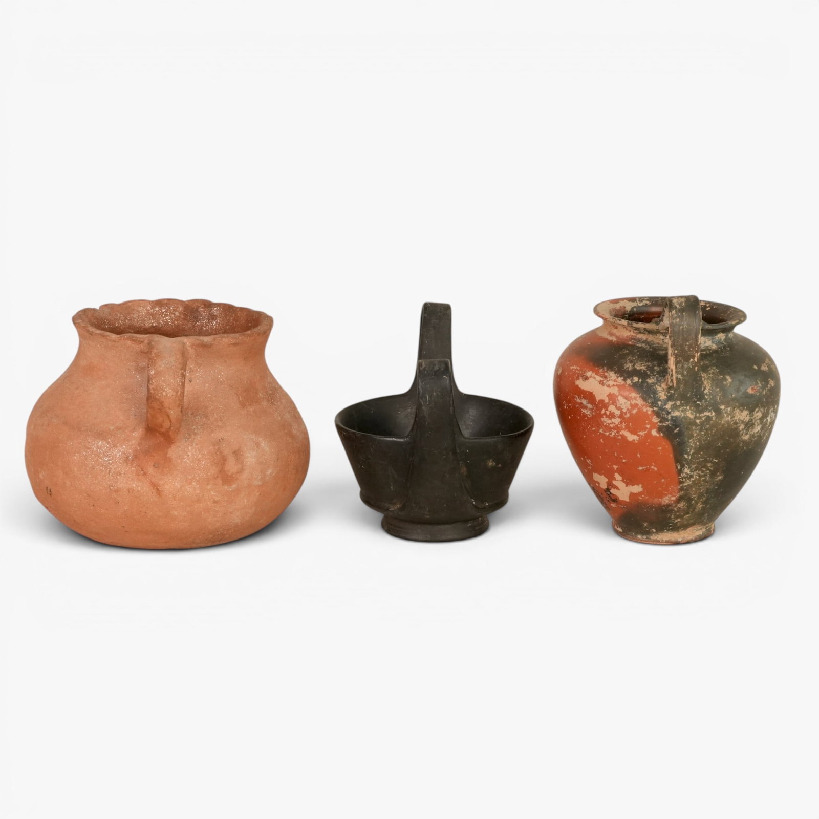 Three Ancient Pottery Vases - 2