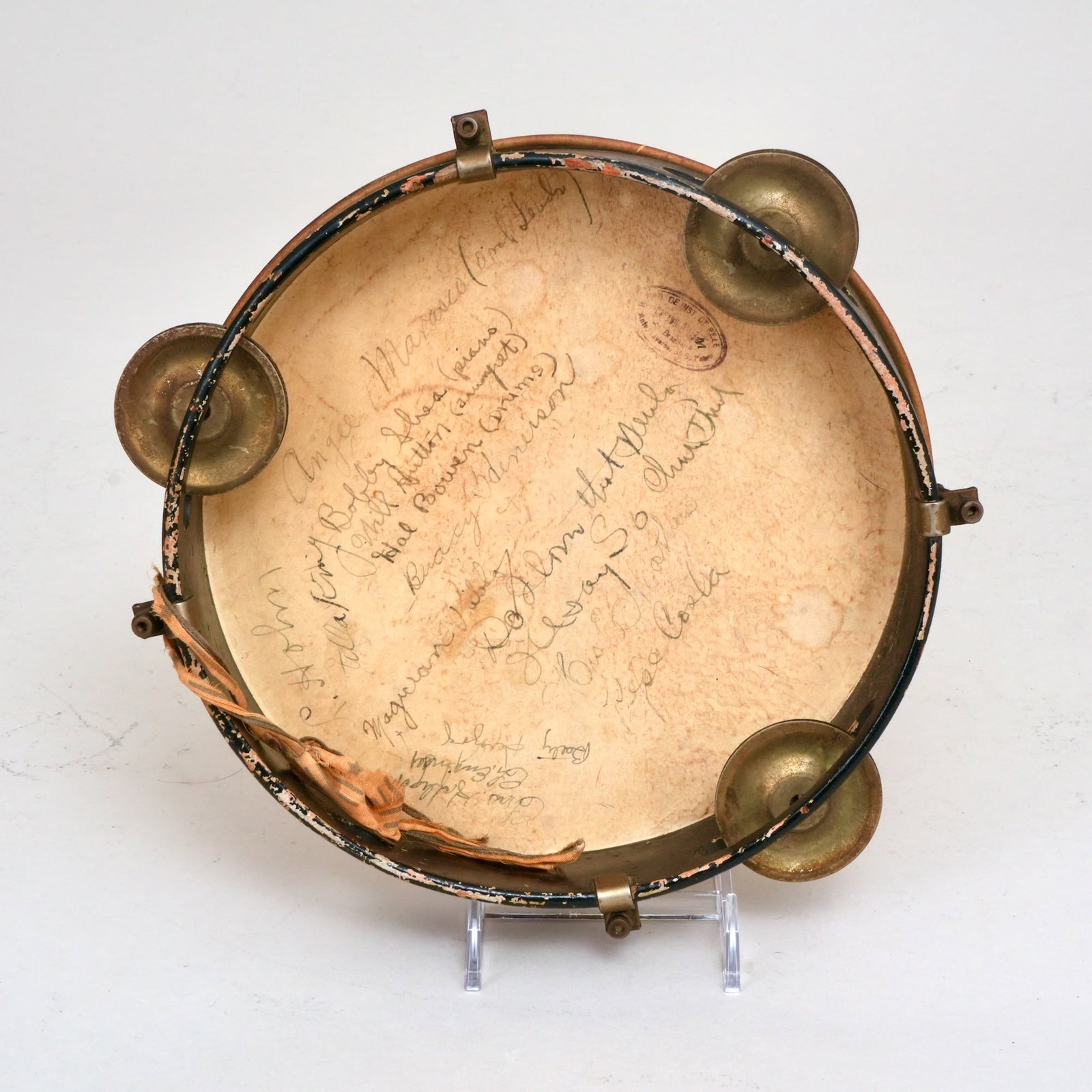 Signed Tambourine - 4