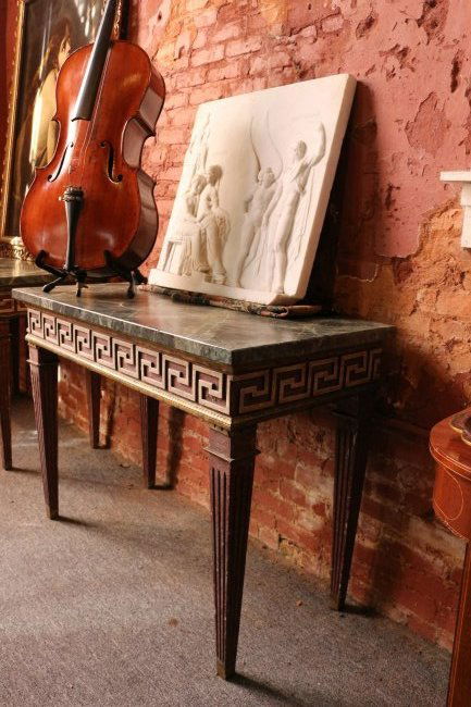 EXCEPTIONAL ANTIQUE POSSIBLE ANTQUITY ROMAN MARBLE PLAQUE (1 of 6)