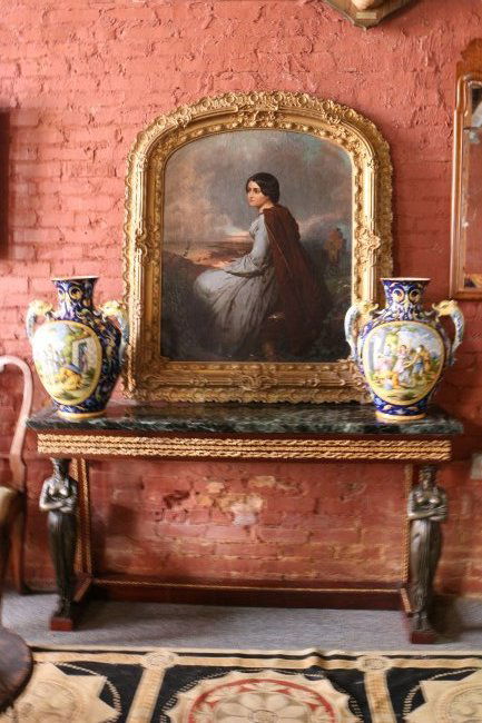 ANTIQUE FRENCH EMPIRE CONSOLE TABLE BRONZE (1 of 4)