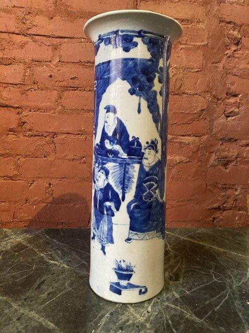 Fine large antique chinese Kangxi vase (1 of 4)
