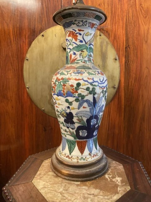 Fine antique chinese vase Qing dynasty (1 of 4)