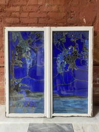 Tiffany Studios Wisteria Window