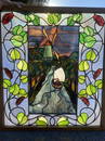 Tiffany Studios Window Art Nouveau Stained Glass Window Important