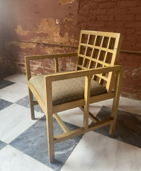 Vienna secessionist Josef Hoffman antique chair (1 of 1)