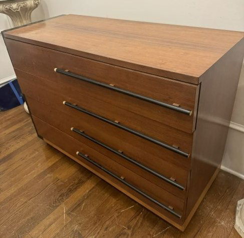 Rare Gilbert Rohde Herman Miller Art deco rosewood chest (1 of 3)