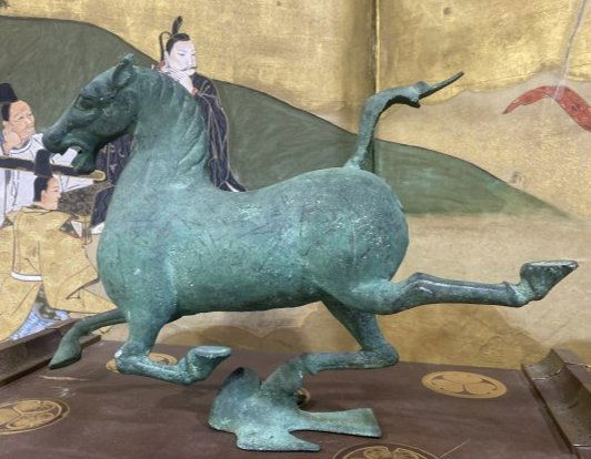 Antique chinese Qing Dynasty Bronze horse. Possible late Ming dynasty (1 of 2)