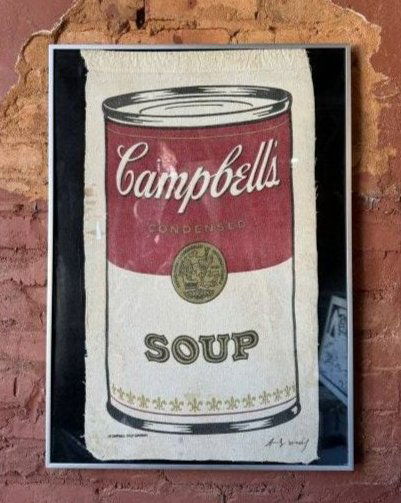 Andy Warhol Campbell soup mid century Pop Art Silkscreen Signed (1 of 5)