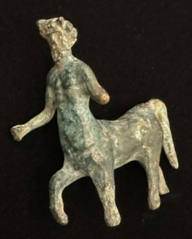 Early Roman Bronze figure antiquity (1 of 3)