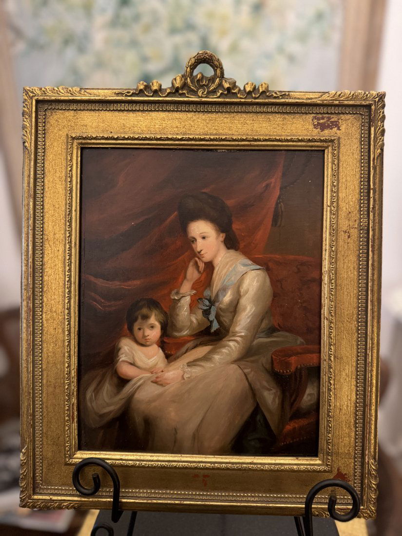 Fine Old Master painting on panel (1 of 3)