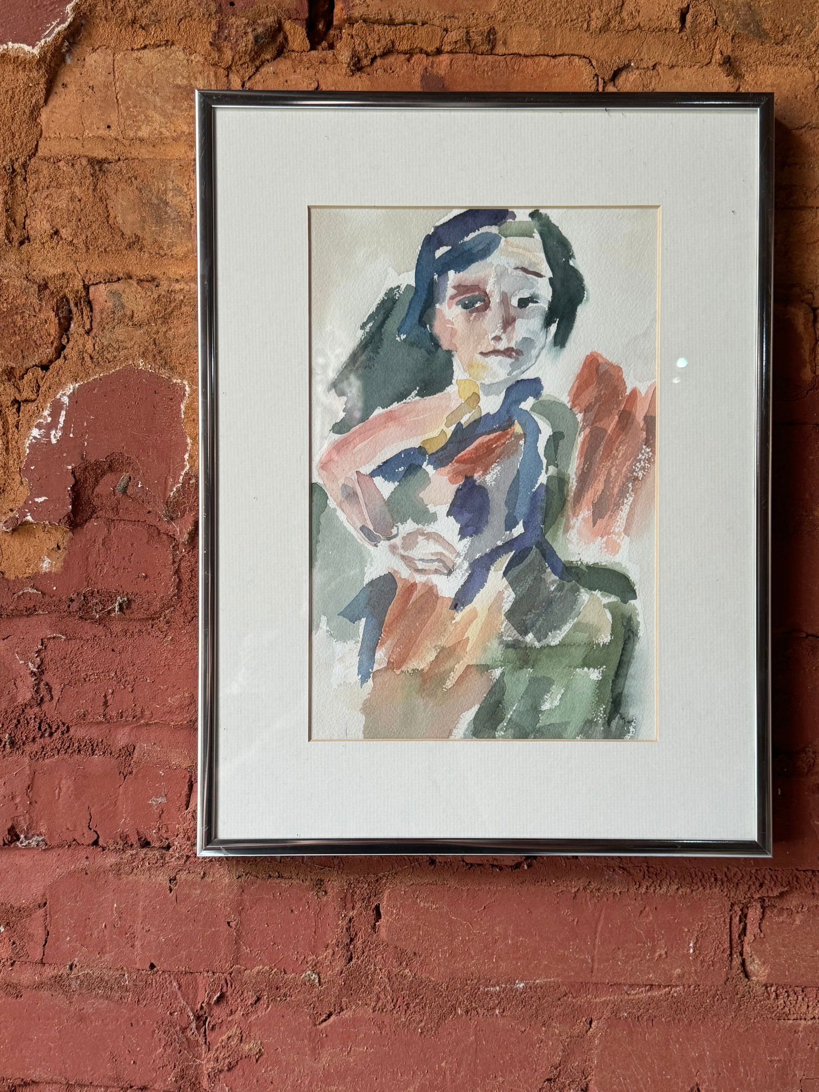 Incredible Oscar Kokashka German expressionist painting (1 of 2)