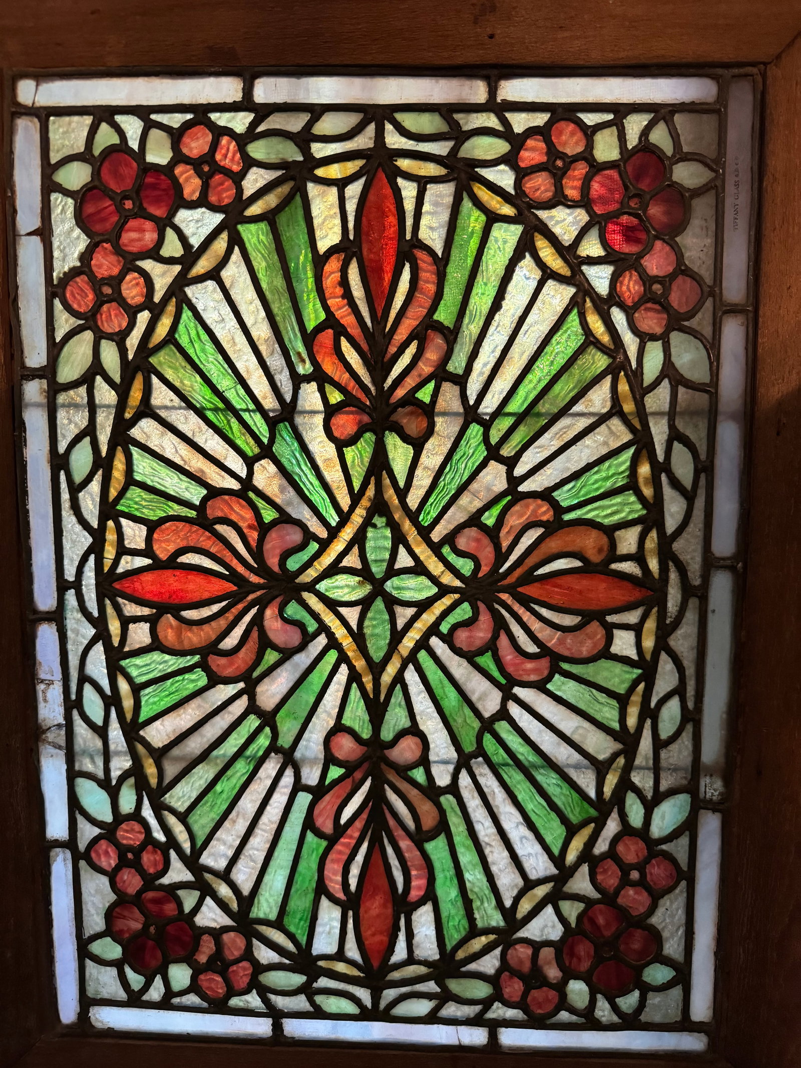 Rare Early Antique Tiffany Window (1 of 9)