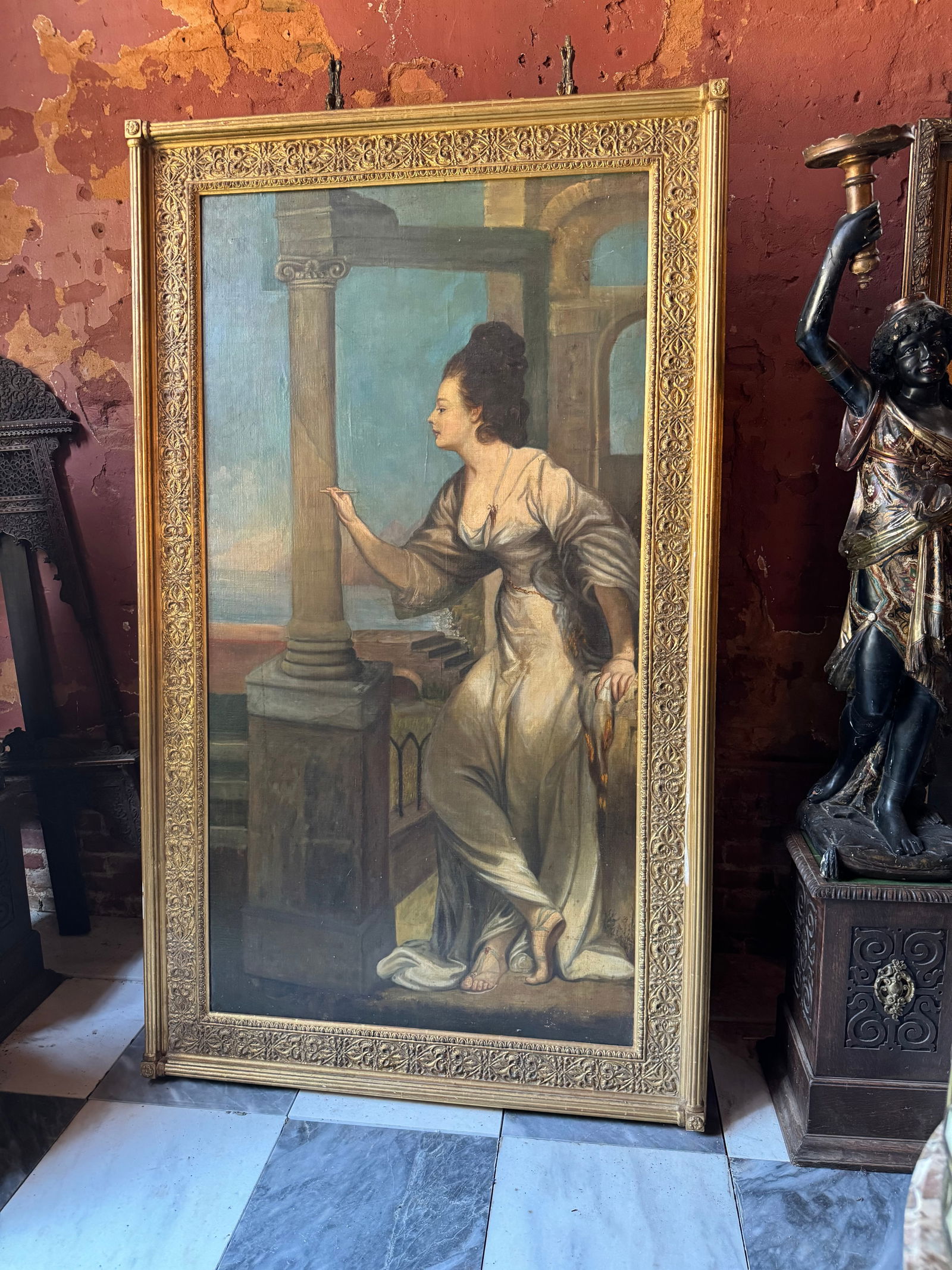 Important monumental 18th century Old Master Painting (1 of 3)