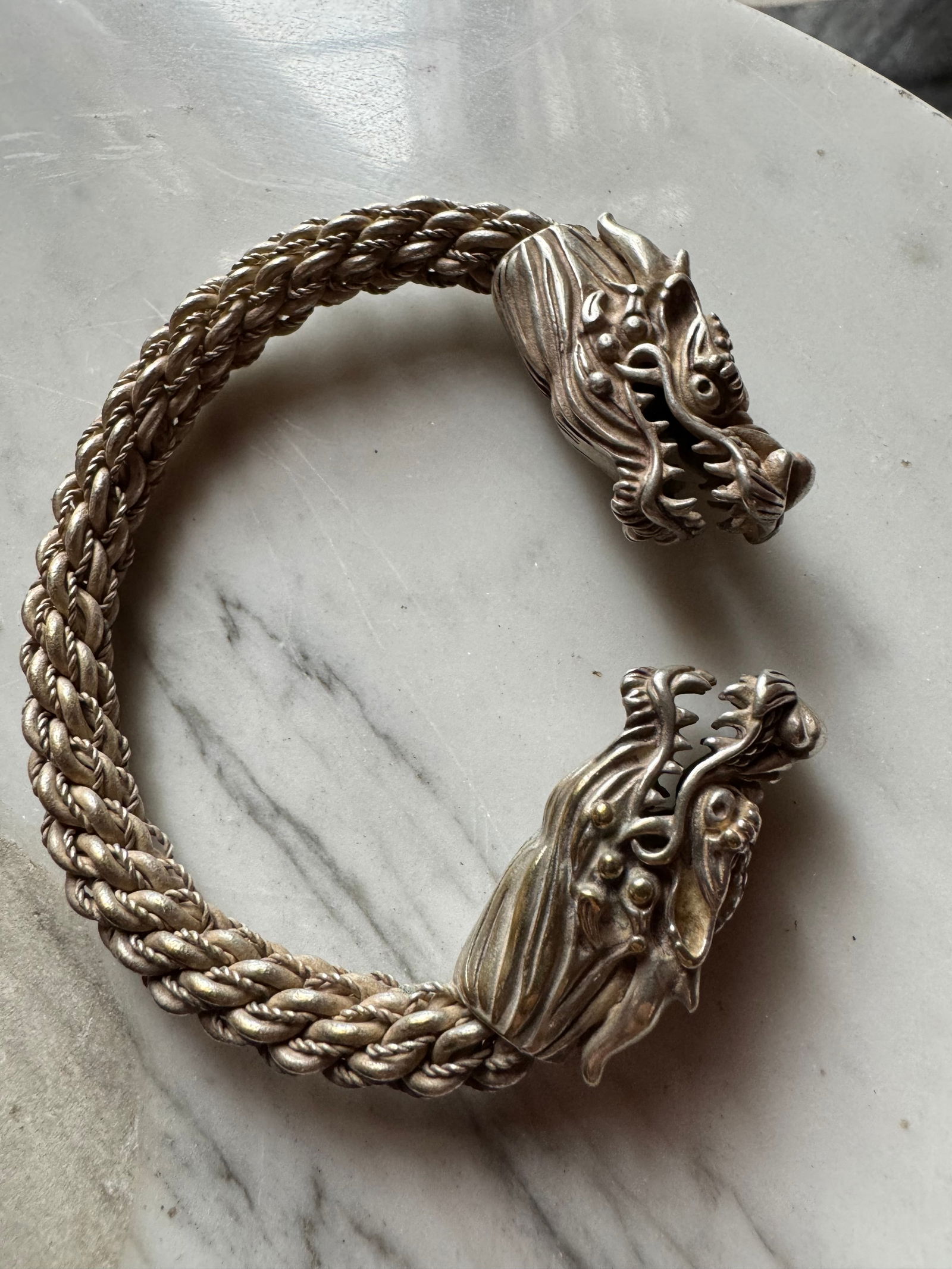 Antique Chinese Silver Bracelet Qing dynasty (1 of 3)