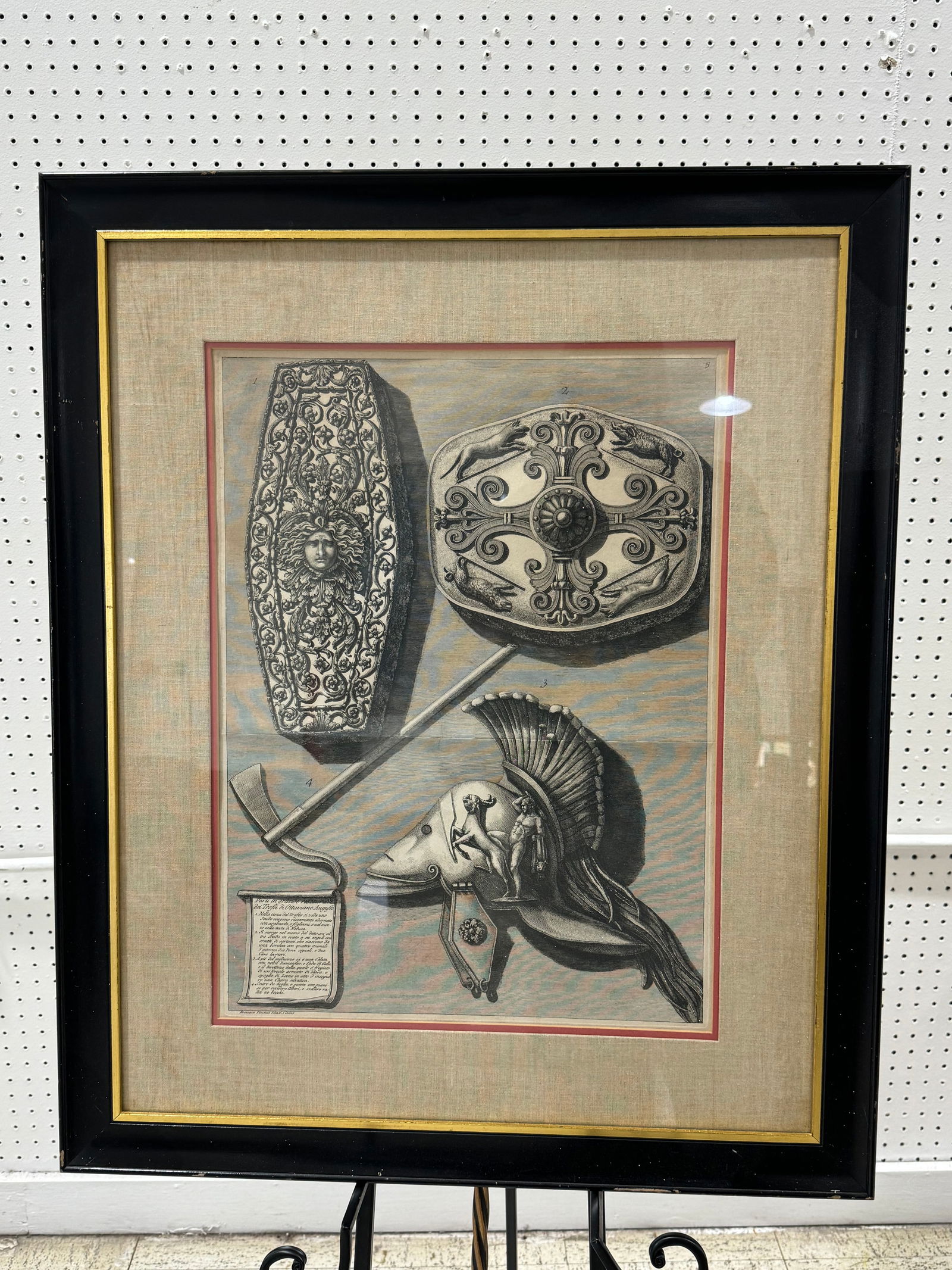 Neoclassical Grand Tour 18th century engraving (1 of 3)