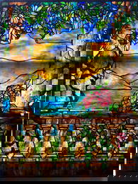 Fine Antique Stained Glass window