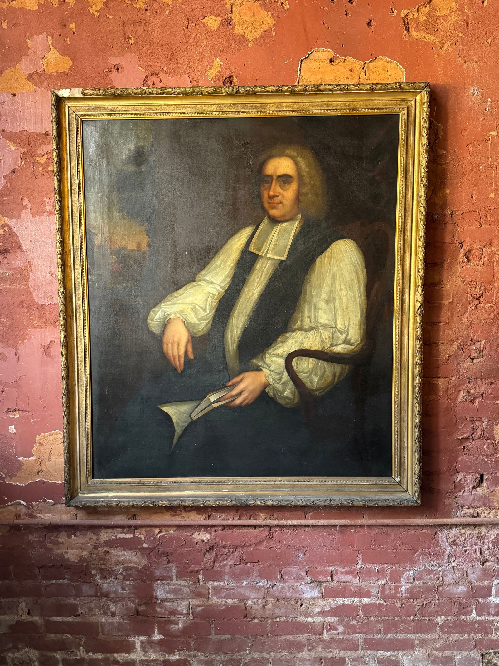 Rare 18th Century Painting of Bishop Berkeley by John Vanderbank (1 of 7)