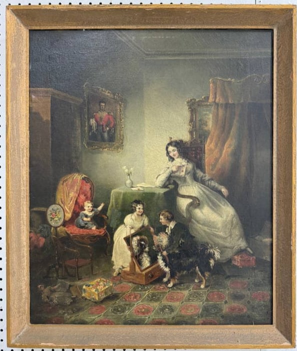 William Garl Brown southern 19th century painting (1 of 3)