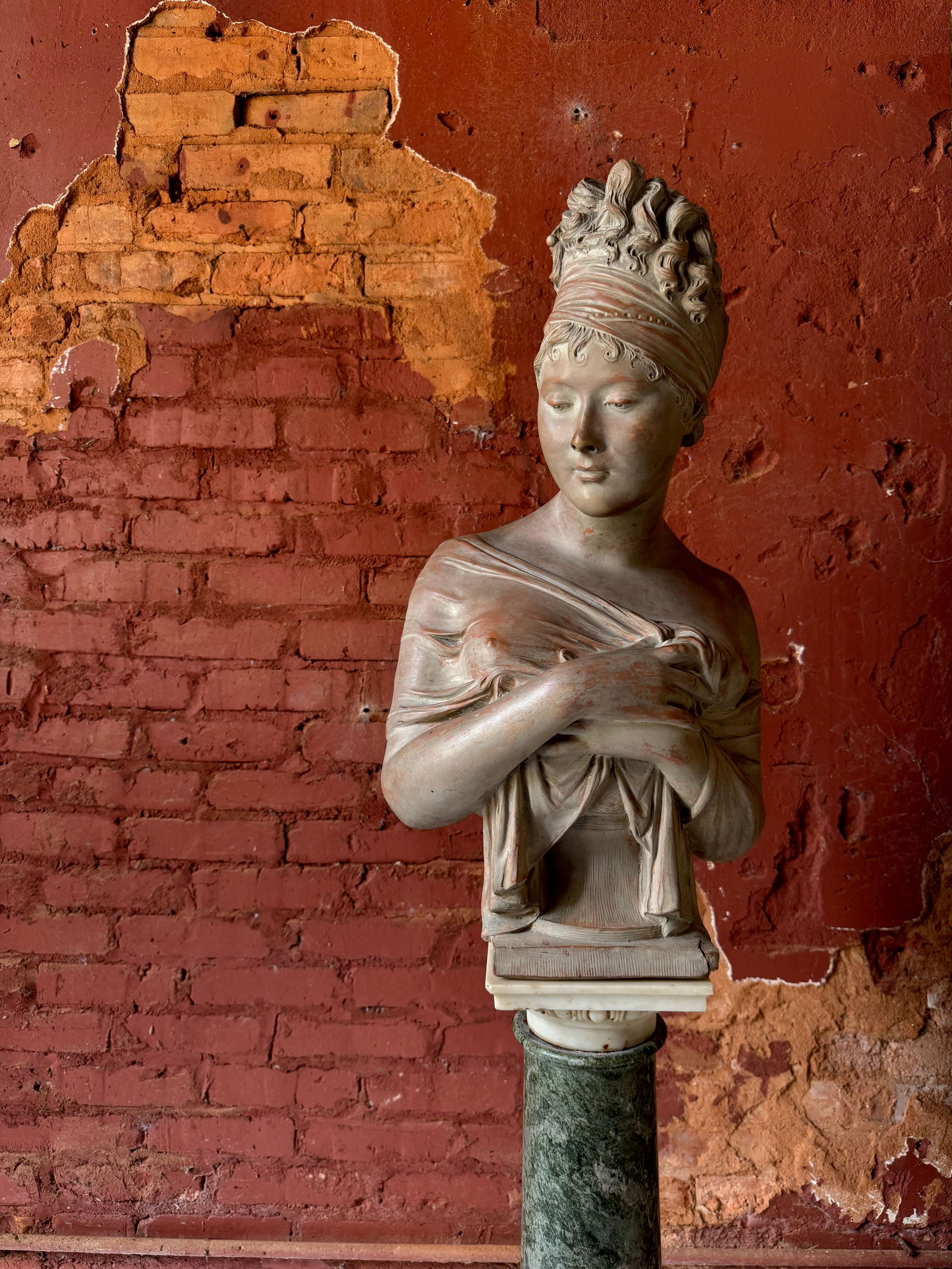 Fine French 19th century terra-cotta sculpture (1 of 6)
