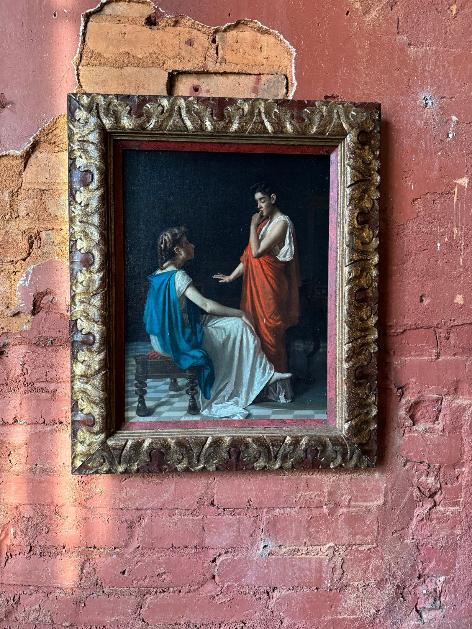 Fine Swiss Neoclassical Painting by Marc Gabriel Charles Gleyre (1 of 7)