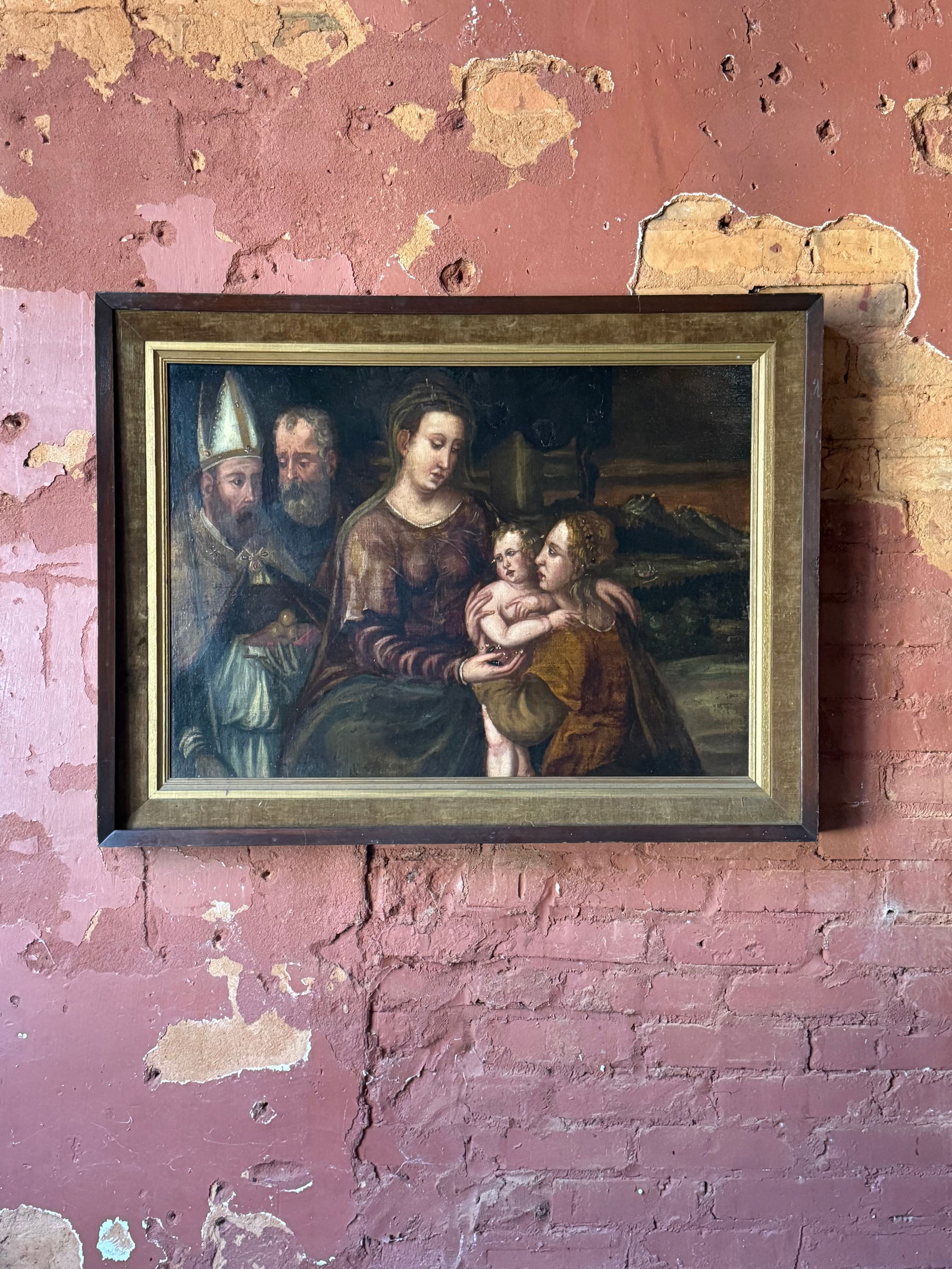 17thcentury Old Master painting Italian? (1 of 6)