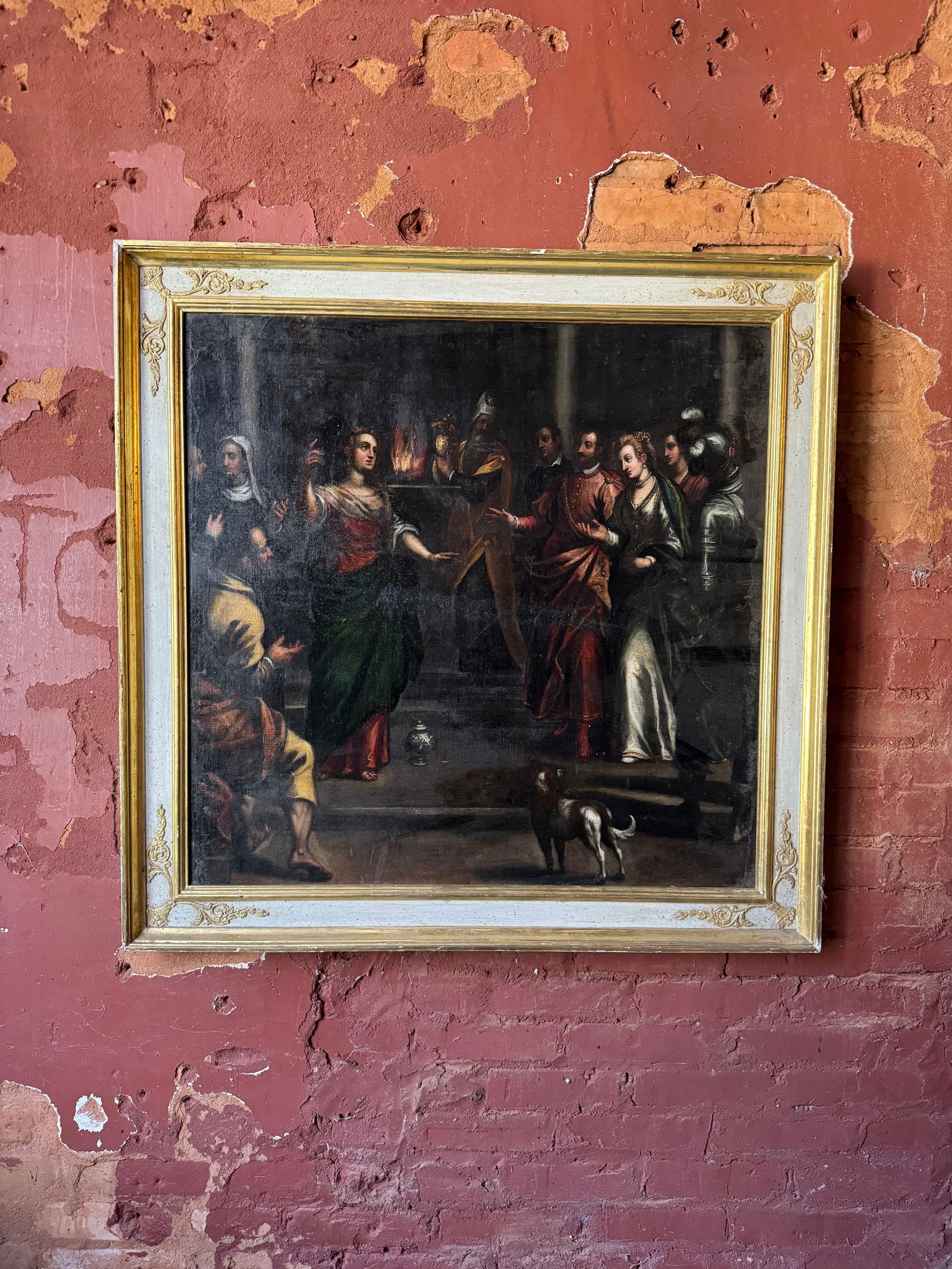 Old master painting 18th century (1 of 2)