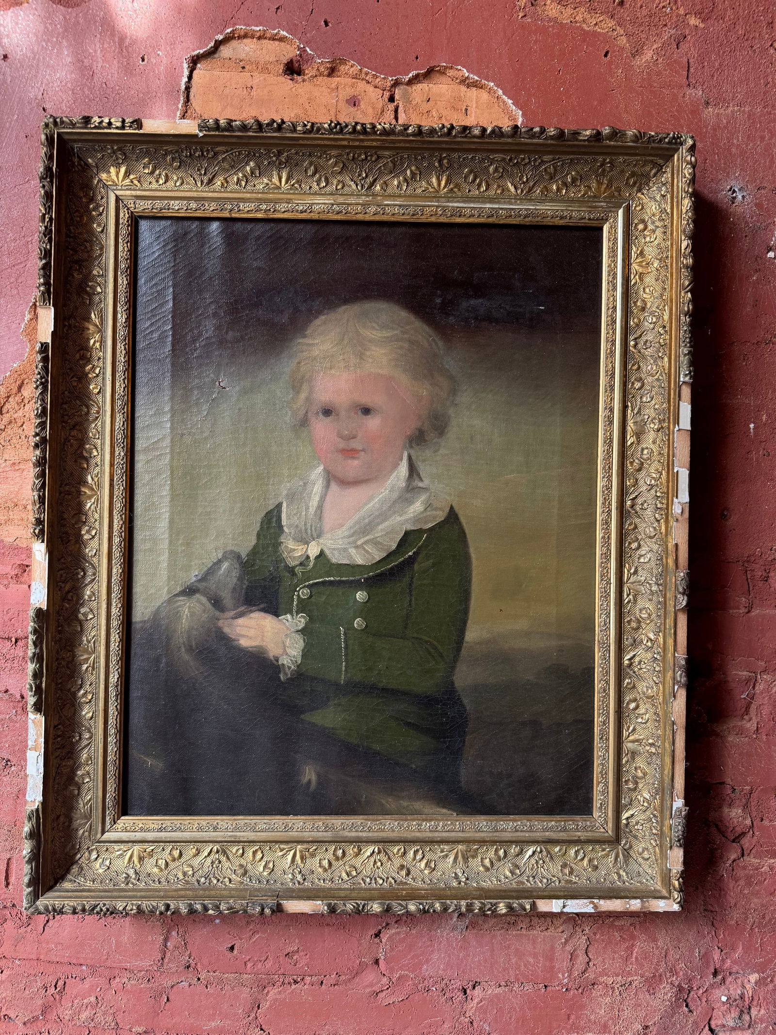 Early Spanish Old Master Painting 18th century (1 of 1)