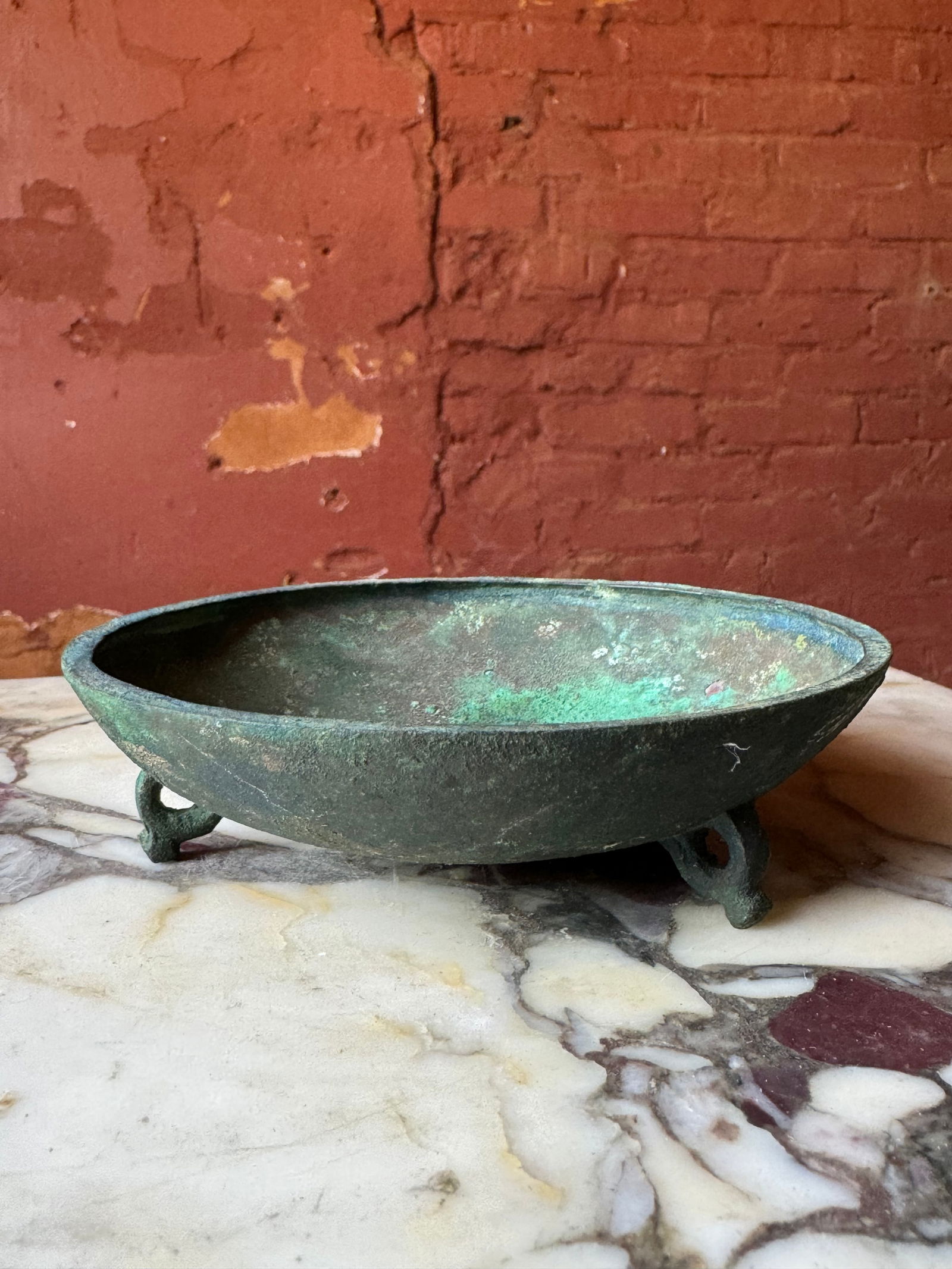 Roman Bronze Bowl Antiquity early (1 of 5)
