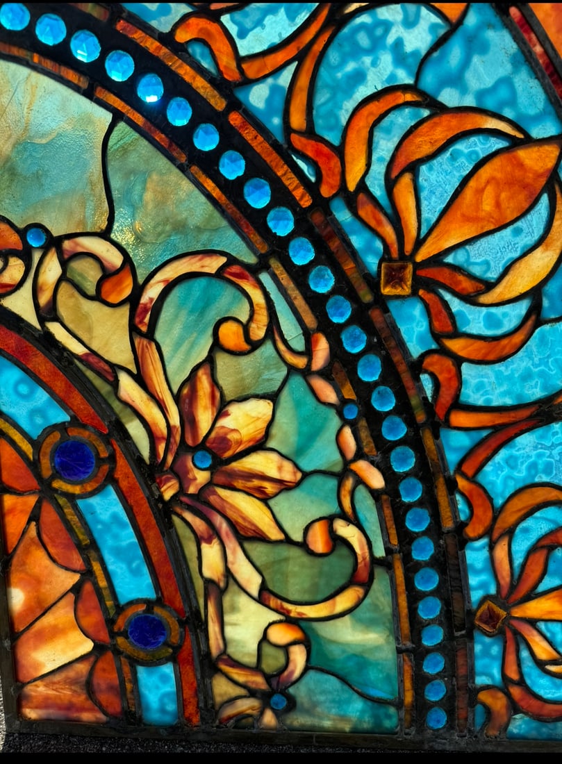 Antique Stained Glass Window - 2