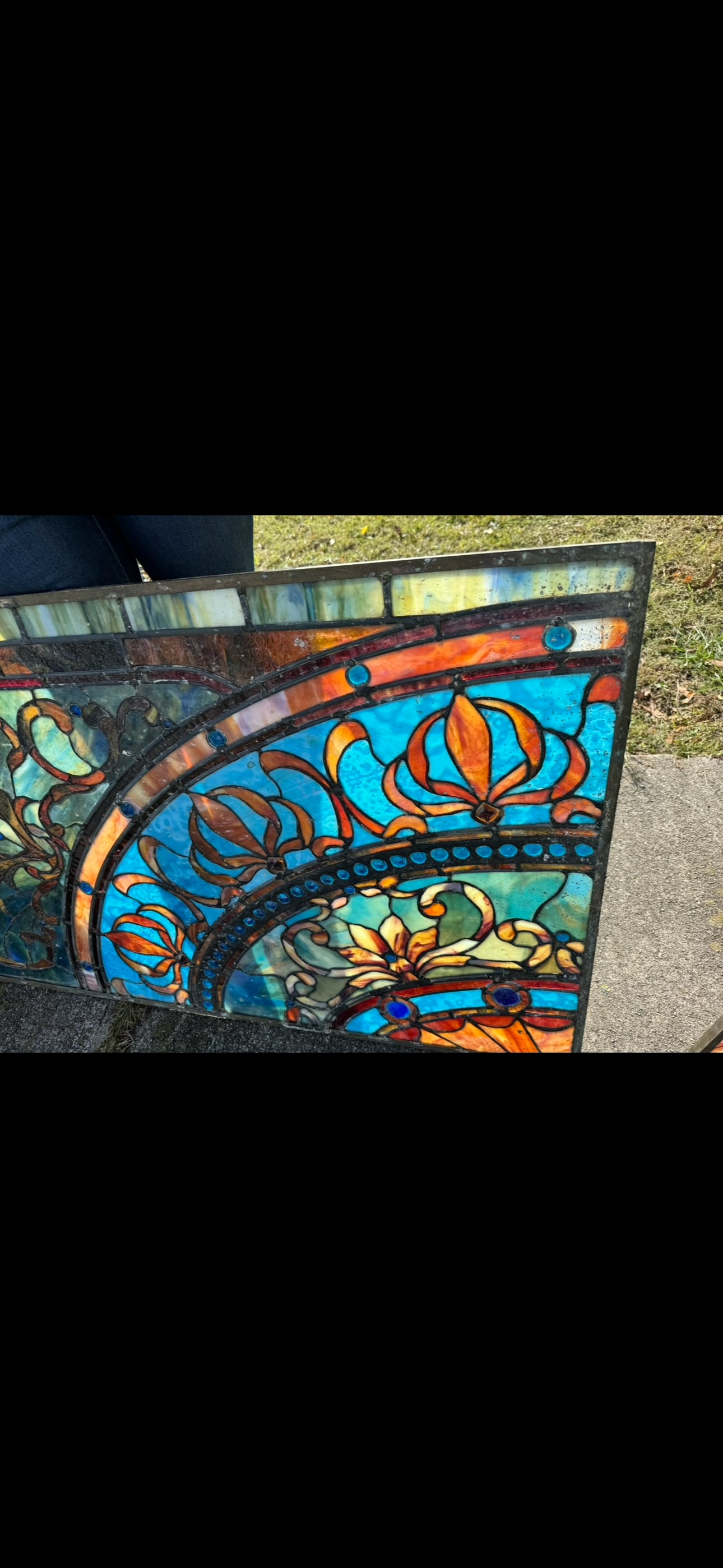 Antique Stained Glass Window - 7