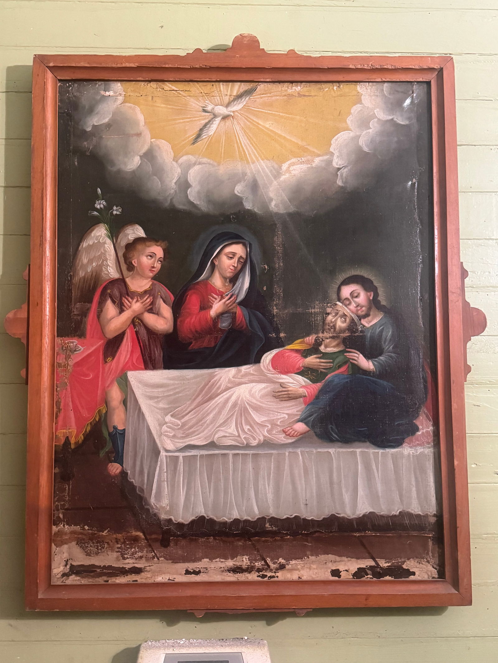 18th century Spanish colonial Painting (1 of 1)