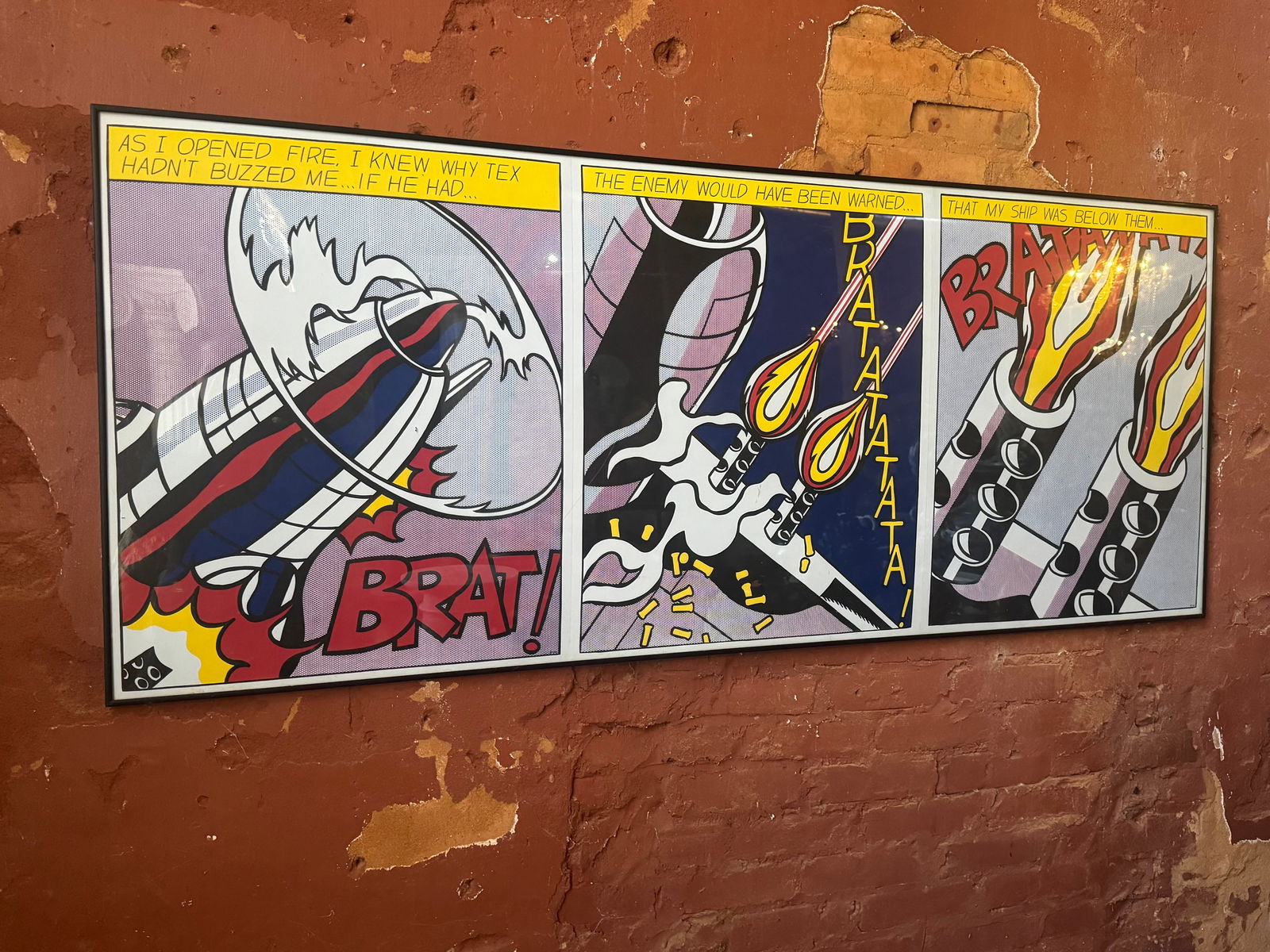 Rare Mid Century Modern set of Roy Lichtenstein Lithographs (1 of 5)