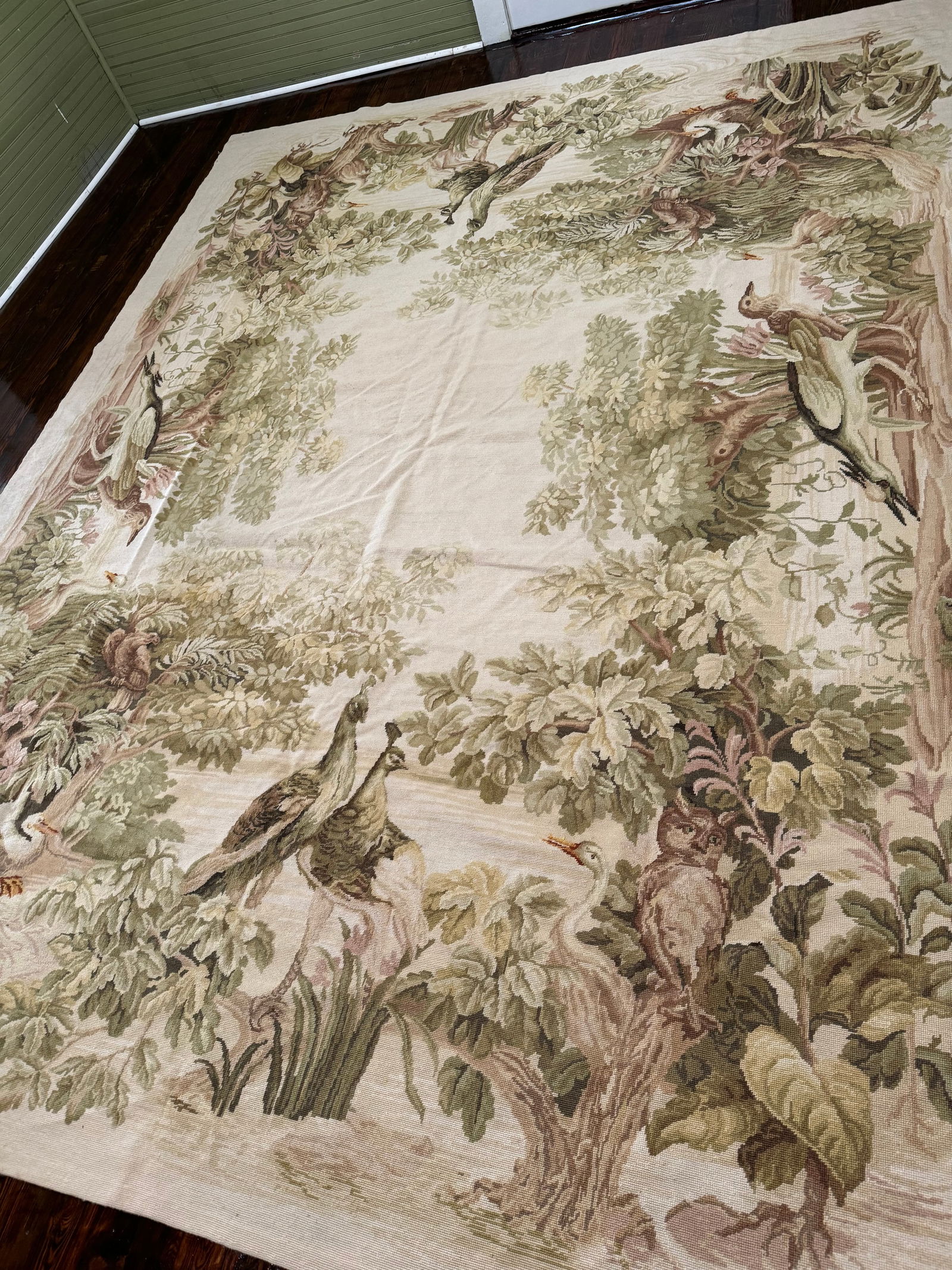 Antique French tapestry (1 of 2)