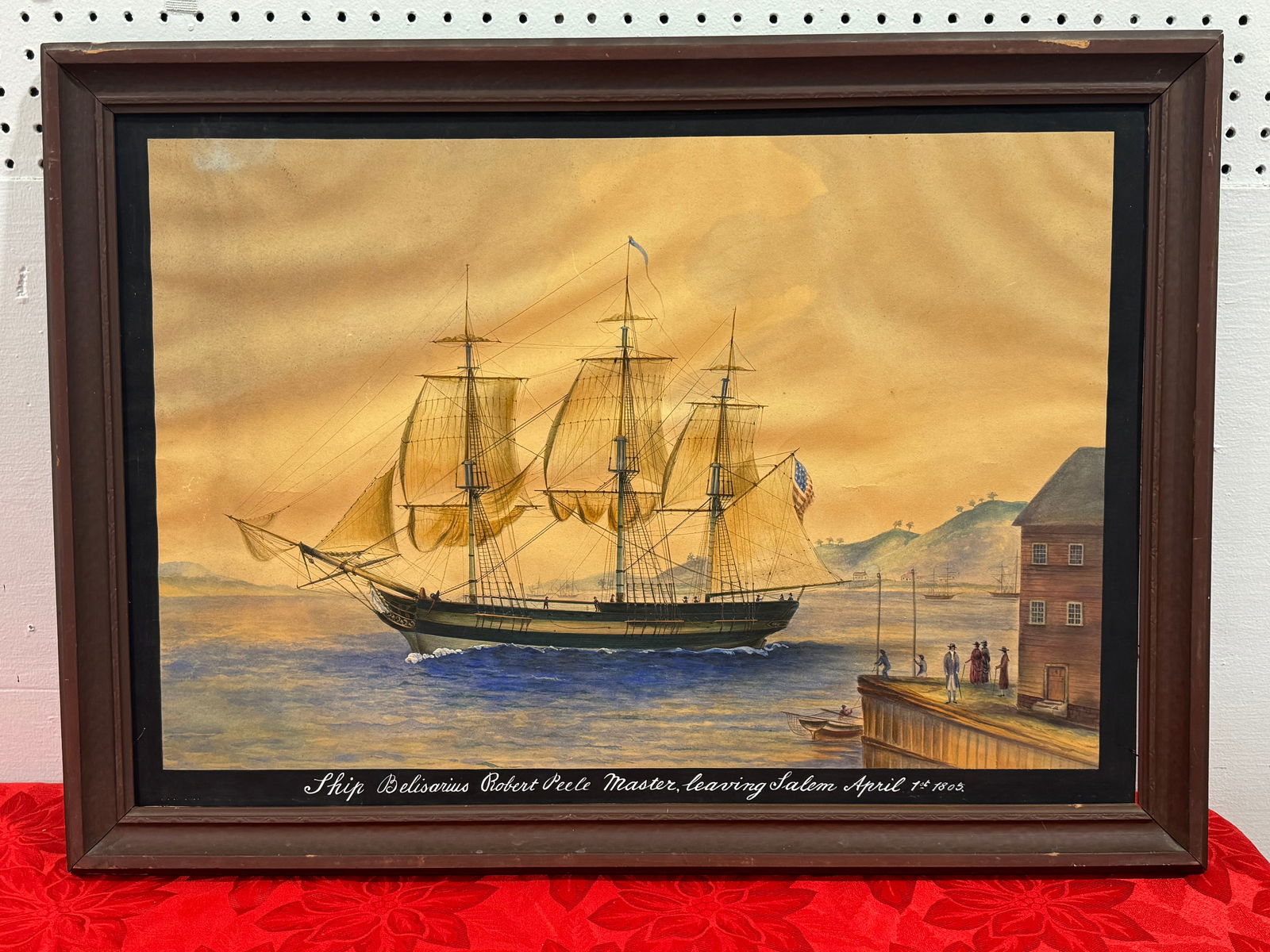 American folk art nautical painting (1 of 4)