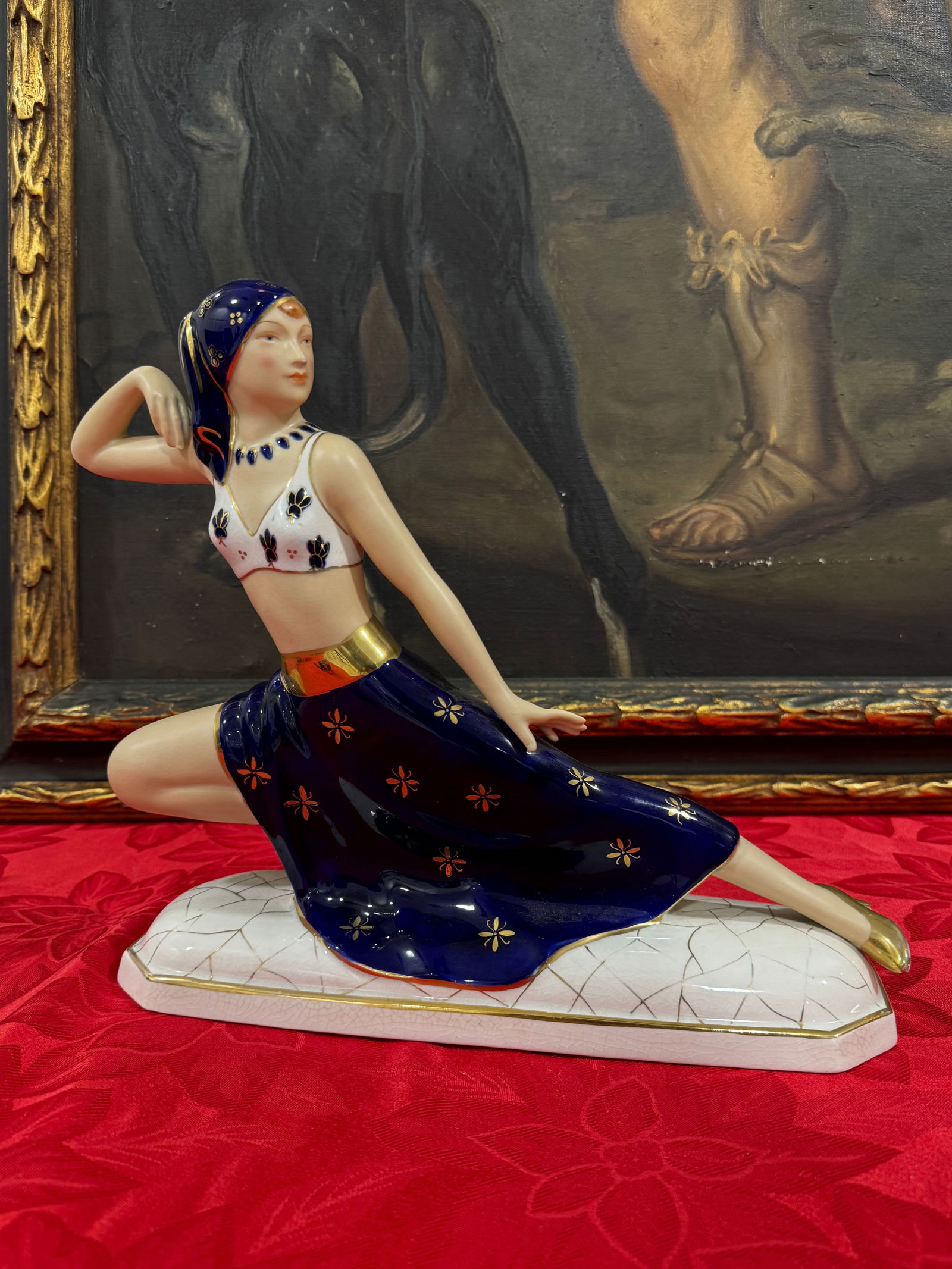 Art Deco porcelain Goldscheider style figure (1 of 5)
