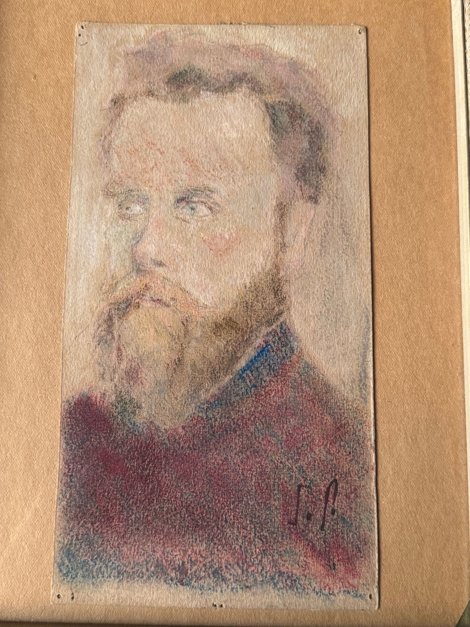 Antique Impressionist Painting (1 of 1)