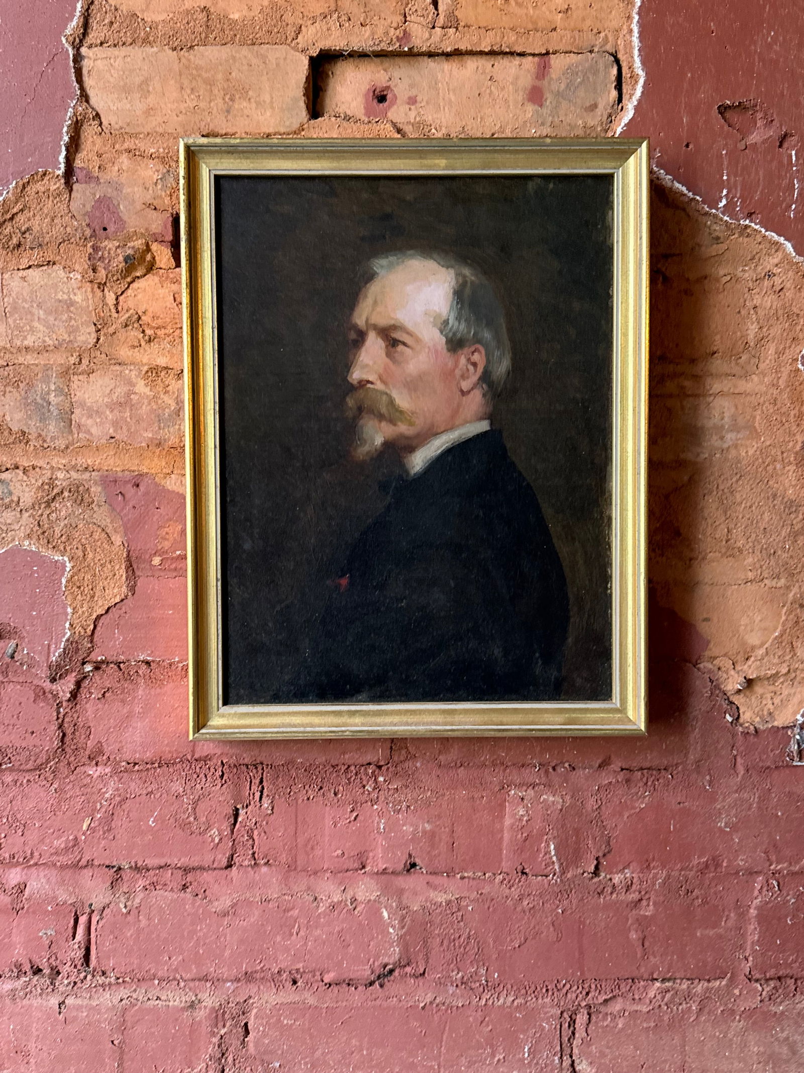 Antique Impressionist Painting School of John Singer Sergeant: Fine antique 19th/early 20th century painting. School of John SingerSergeant. From a New York City estate. Oil on canvas