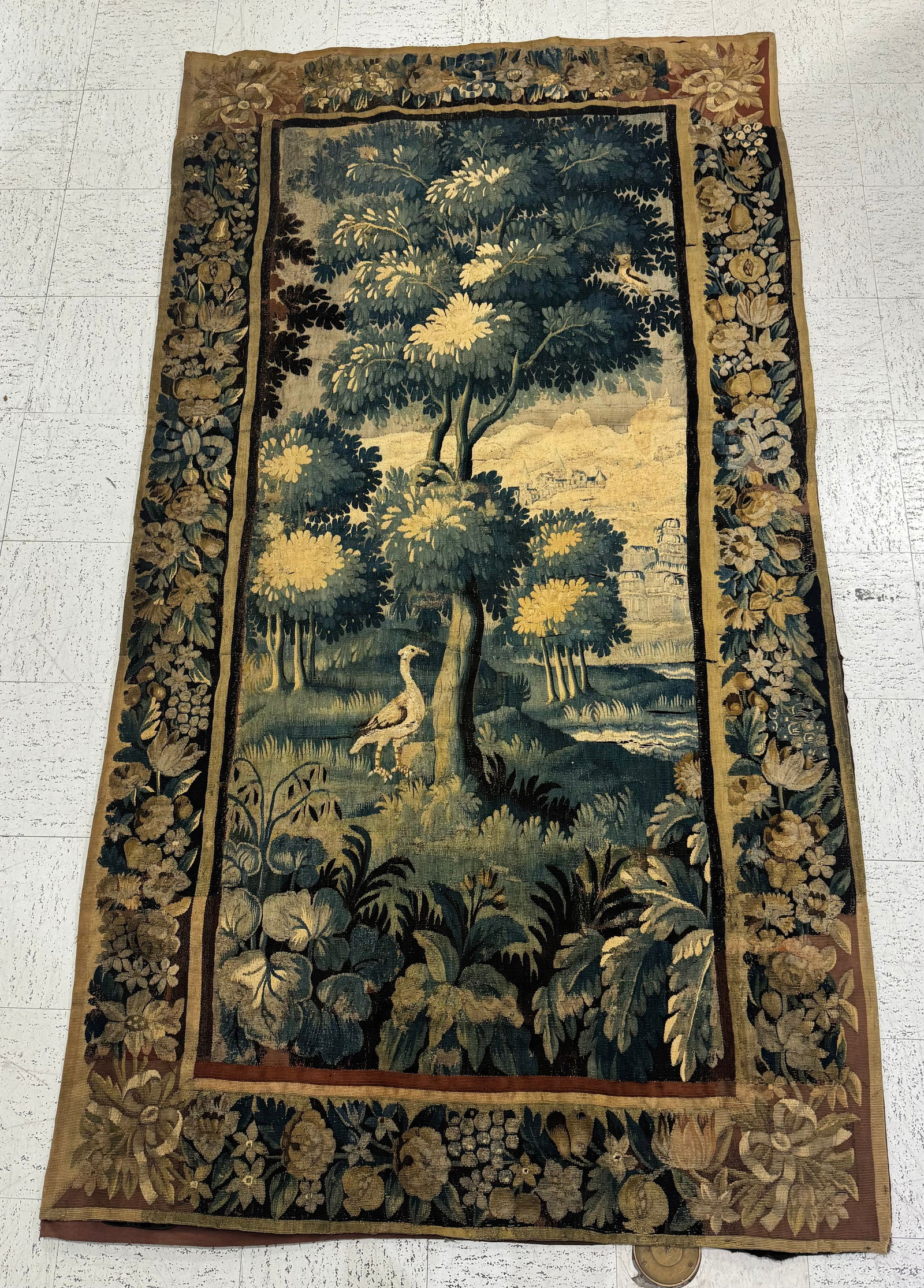 18th century tapestry French (1 of 4)