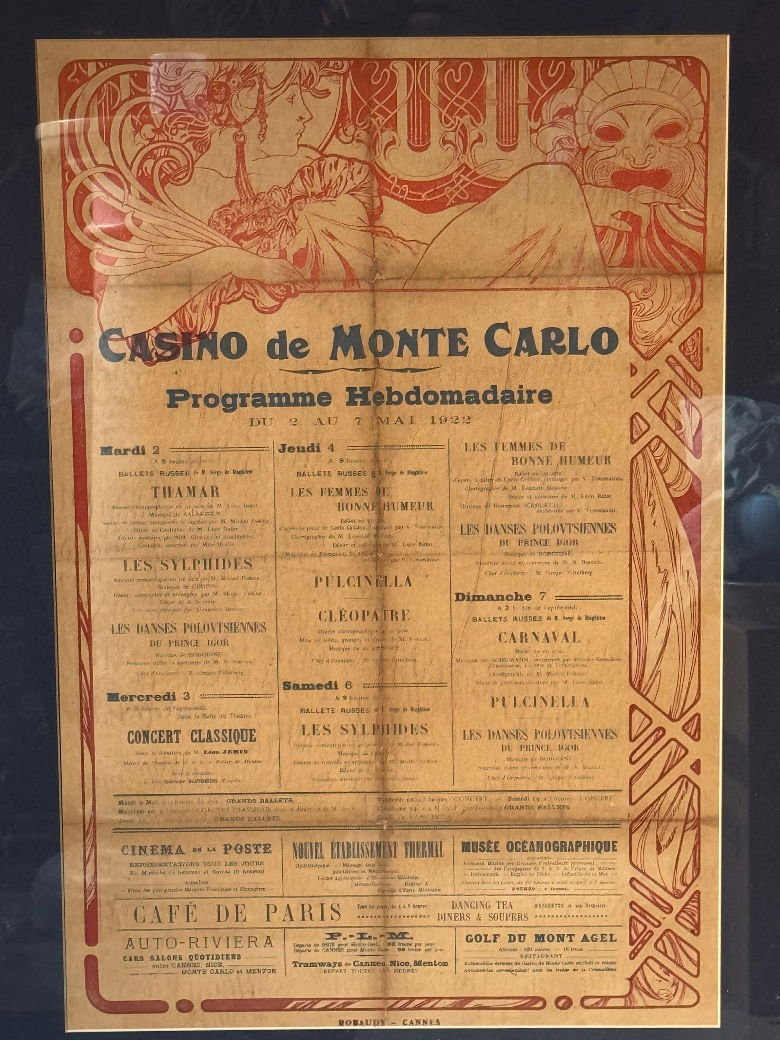 Art Nouveau Alphonse Mucha Poster original (1 of 3)