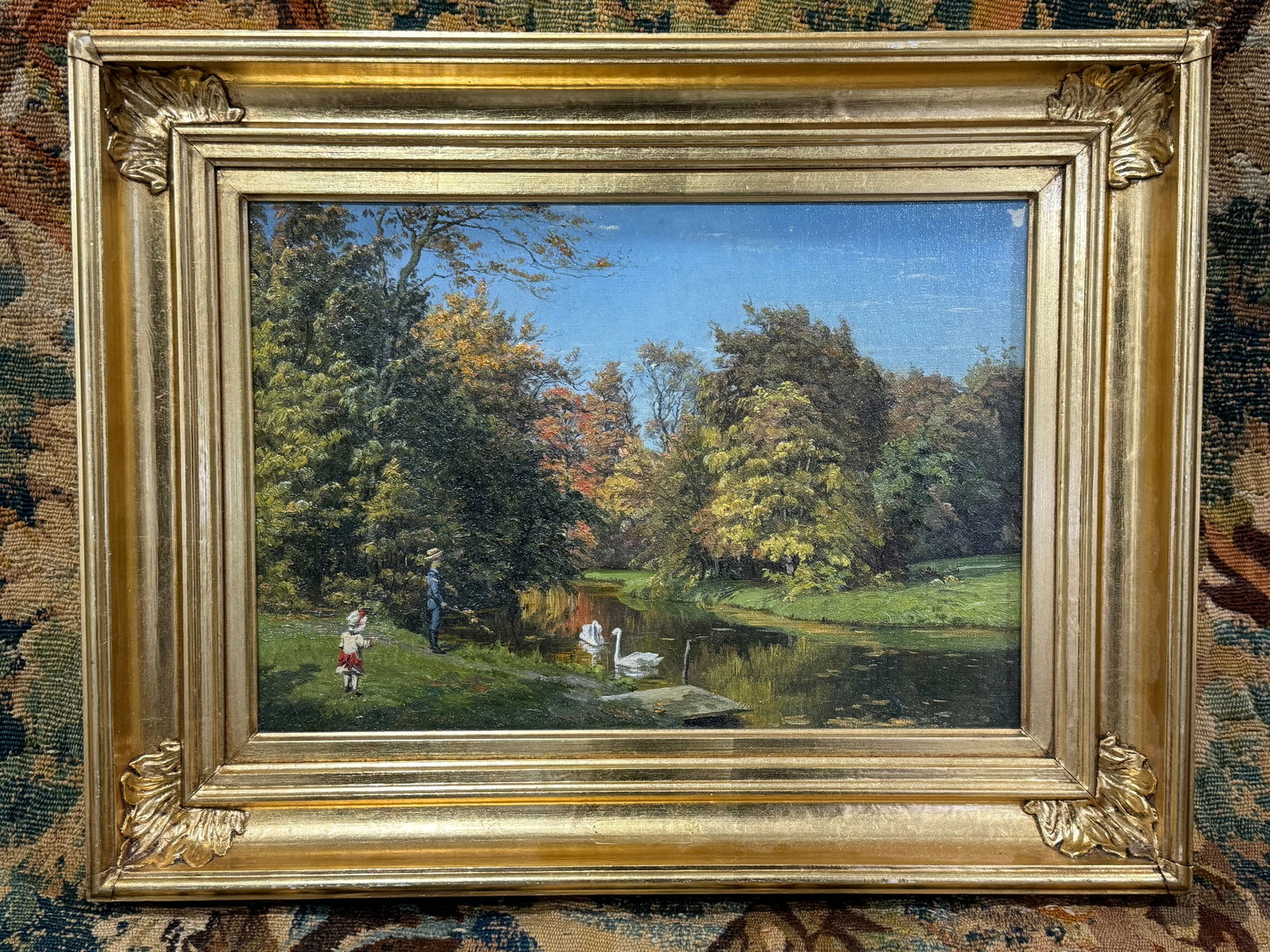 Antique Impressionist Painting 1800’s (1 of 4)