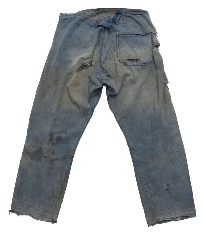 1800s One Pocket Amoskeag Denim Jeans FRONTIER (1 of 4)