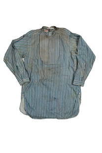 LEVI STRAUSS AND CO. "SUNSET" BRAND SHIRT: early 1900's 17.5” shoulders 25” sleeves 21” pit to pit 35” top to bottom