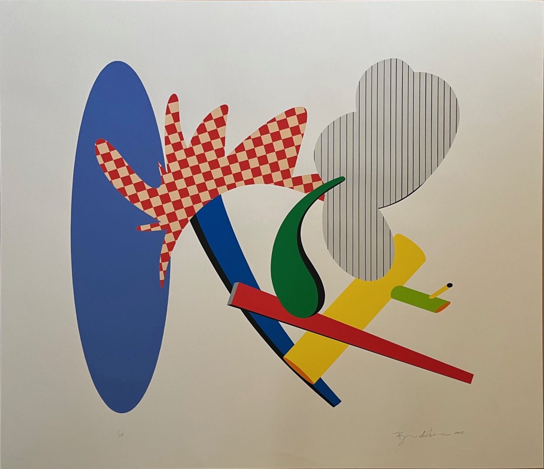 Brad Howe | Twister: Twister; 2006; Screenprint; 44 x 51 inches; Edition of 25