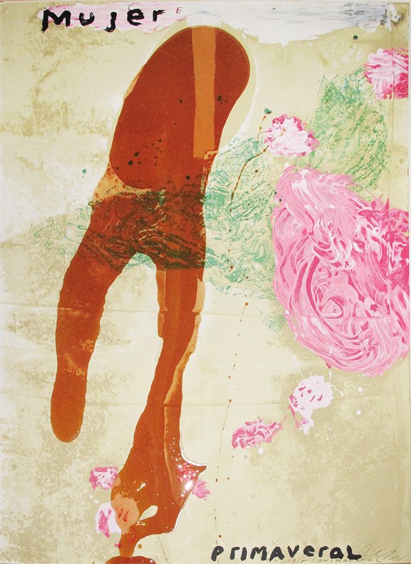 Julian Schnabel | Mujer Primaveral from the Sexual Spring-Like Winter Series (1 of 3)