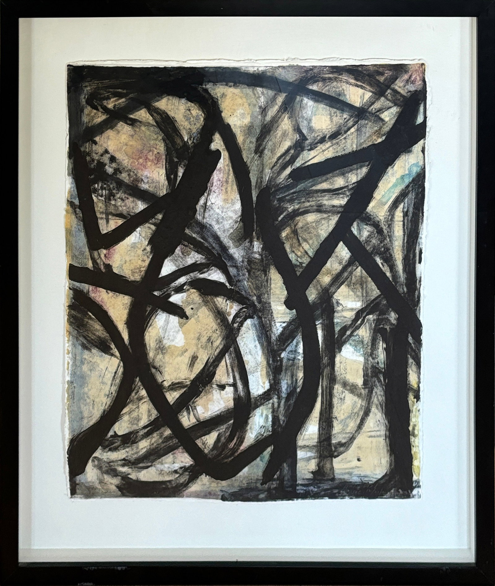 Charles Arnoldi | Untitled NYC: Untitled NYC; 1990; 27 1/2 x 23 1/4 inches framed