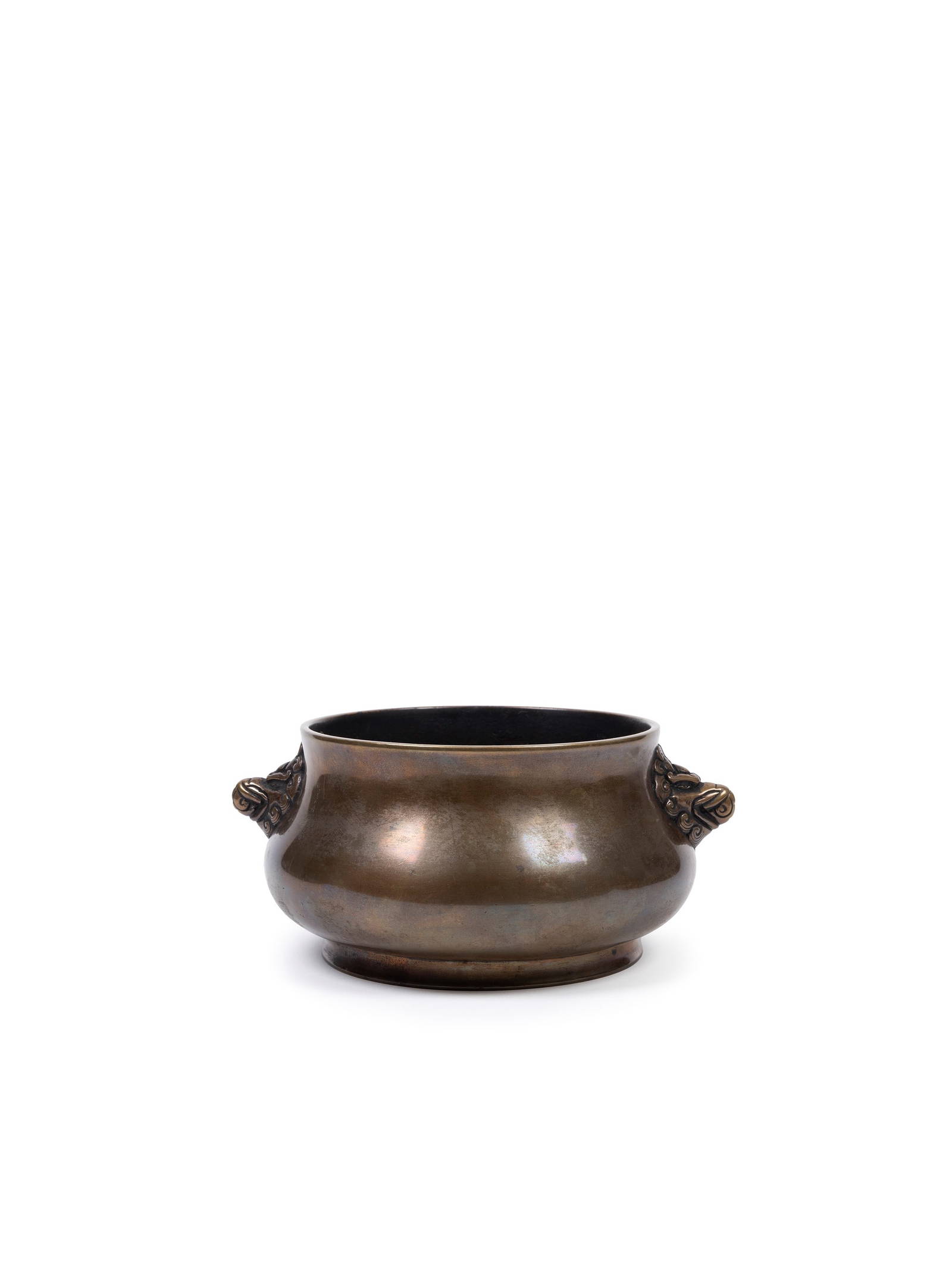 A BRONZE CENSER, China, Qing dynasty (1644-1911)