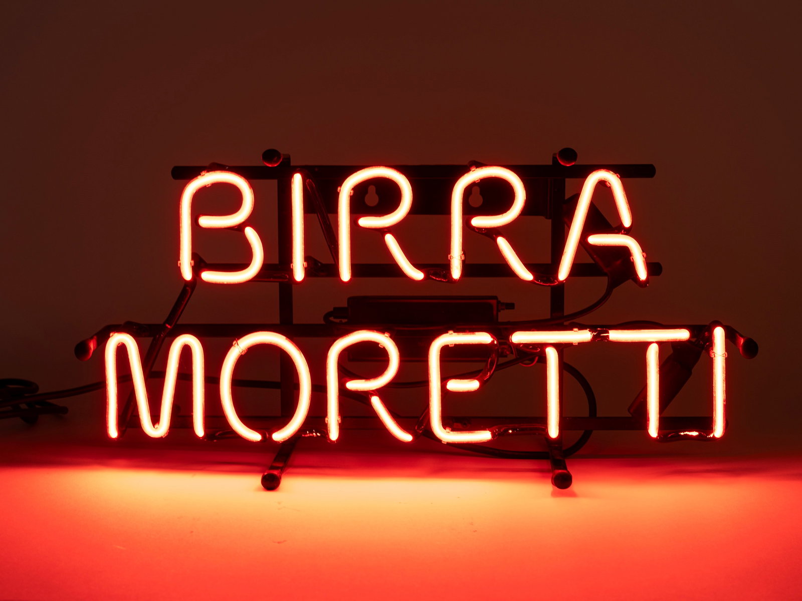 MORETTI BEER NEON SIGN,  (1 of 1)