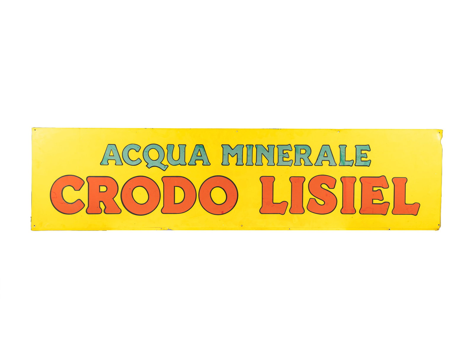 CRODO LISIEL MINERAL WATER ADVERTISING SIGN,  (1 of 1)