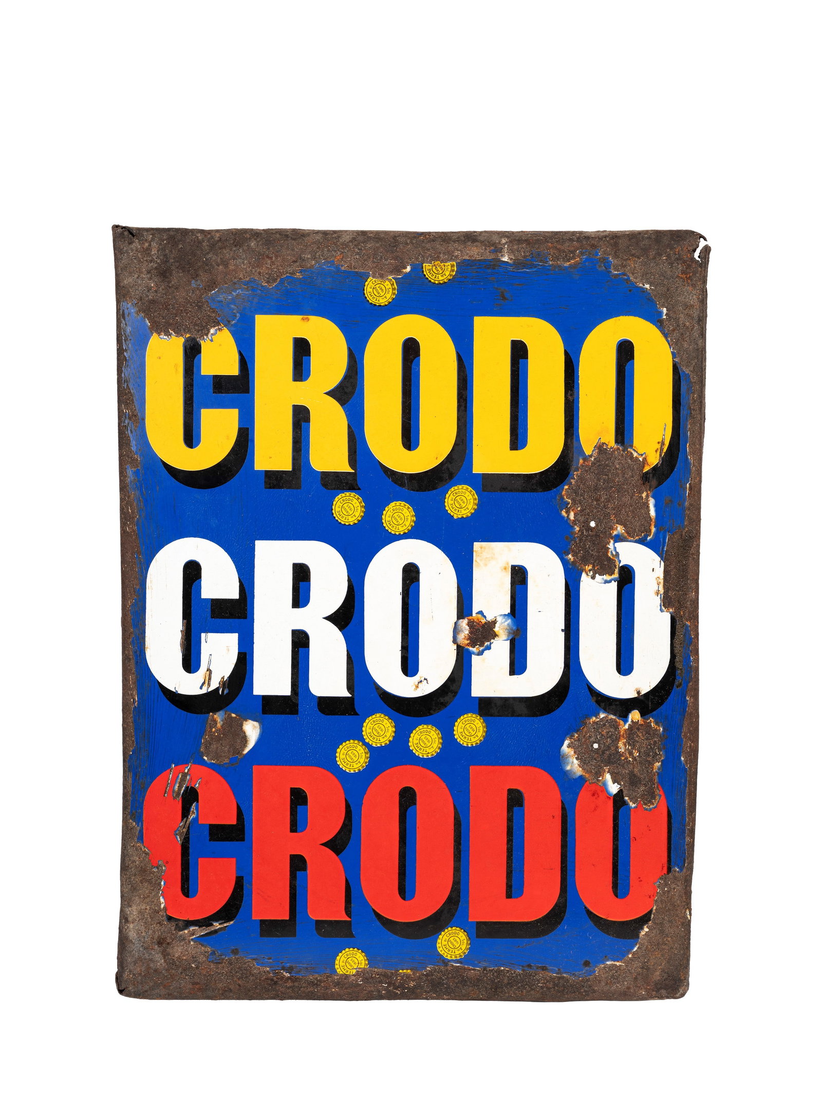 CRODO CRODO CRODO ADVERTISING SIGN, 1960s,  (1 of 1)