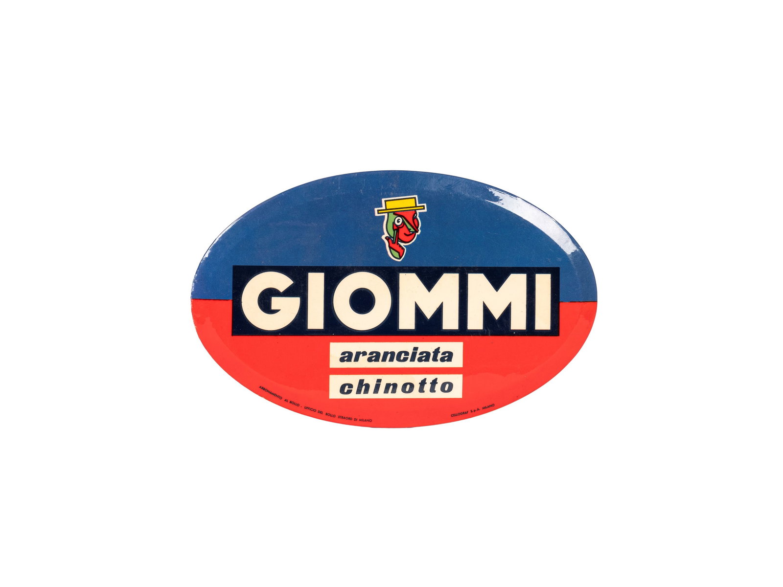 GIOMMI SPUMA AND GIOMMI WATER ADVERTISING DISPLAY SIGN,  (1 of 1)
